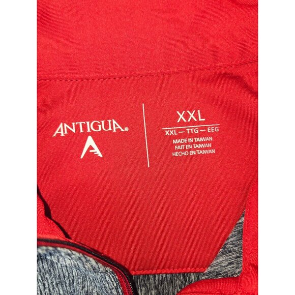 Texas Rangers Antigua MLB Quarter Zip Performance Pullover XXL - Picture 5 of 9